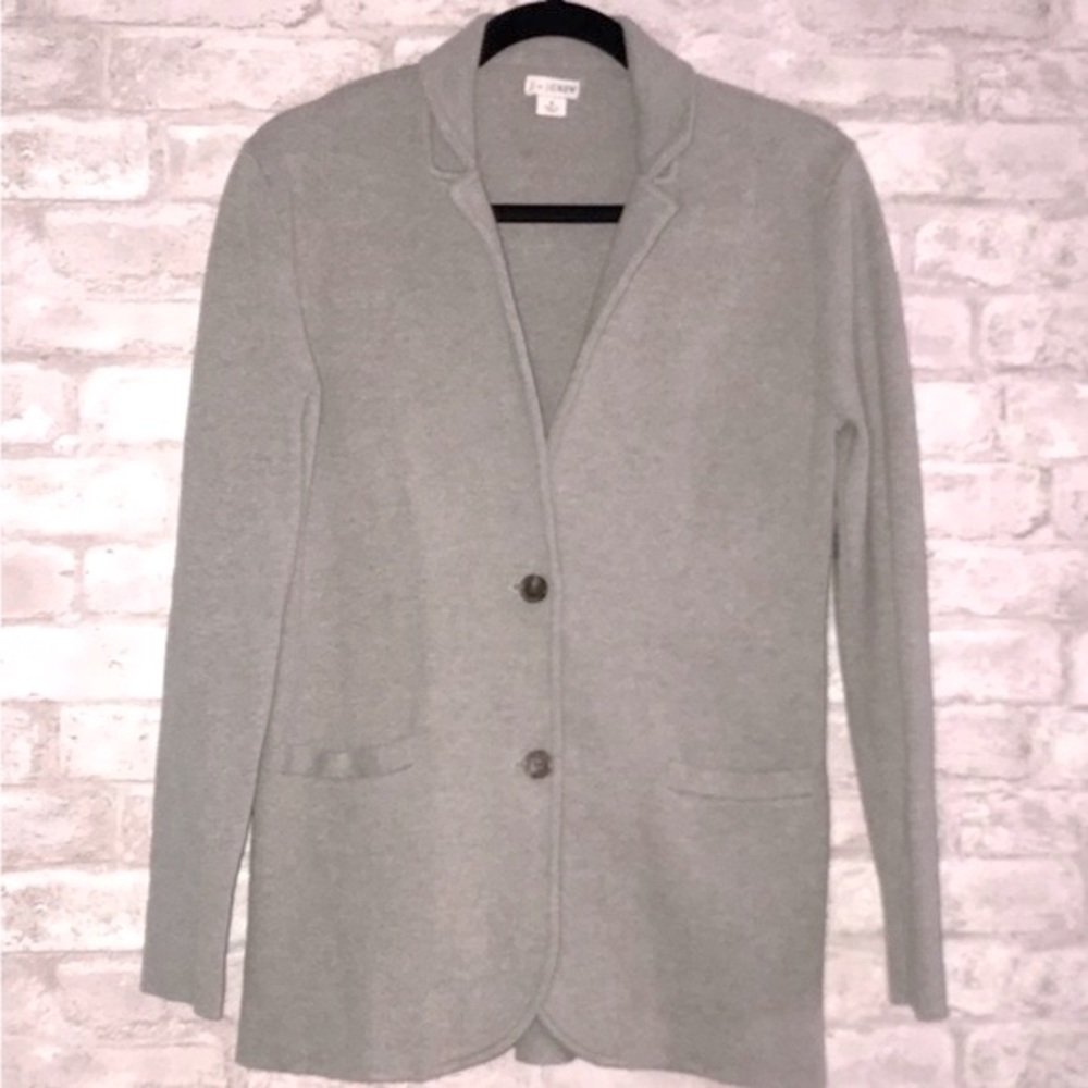 J Crew Sweater Blazer